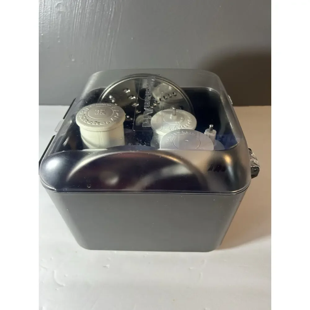Kitchen Aid Food Processor Accessories Kit Blades Attachments In Case.